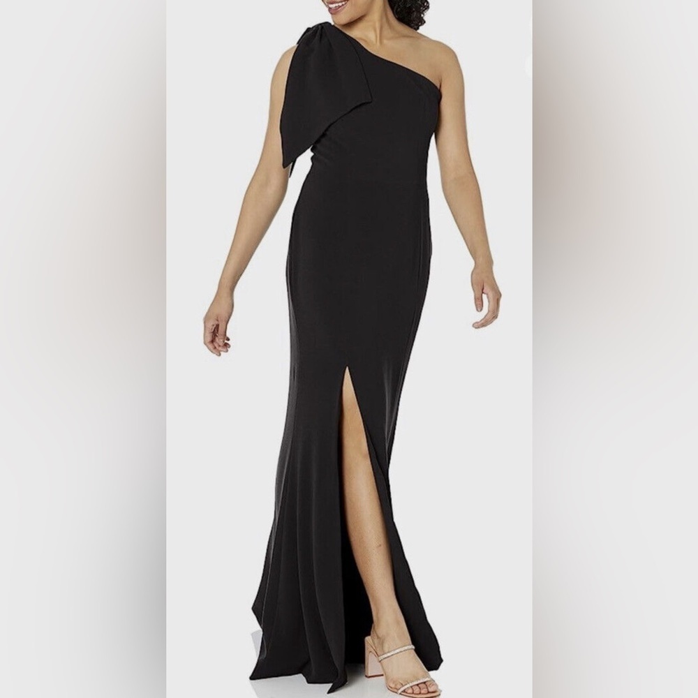 NWT Anthropologie Dress The Population Size L One Shoulder Maxi Gown